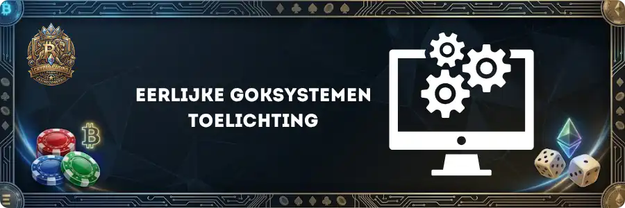 Beste crypto casino Nederland Eerlijke goksystemen toelichting