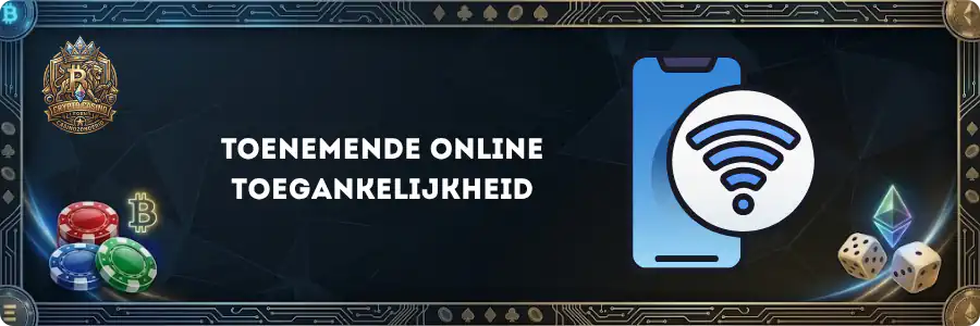 Beste crypto casino Nederland Toenemende online toegankelijkheid